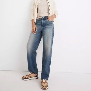 Madewell Dadjean Raw Hem Jeans Style MC577 Size 27